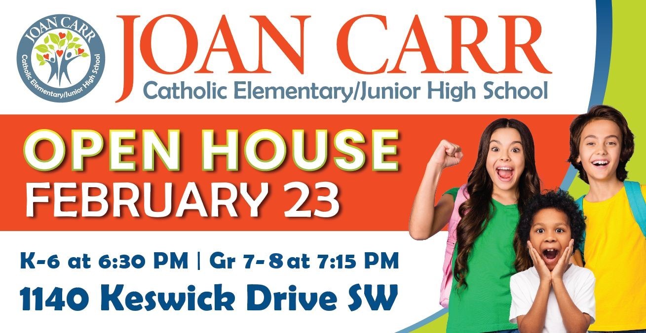 Rounded Rectangle: Kindergarten and Junior High 
Open House
Thursday, February 24th
7:00 PM
